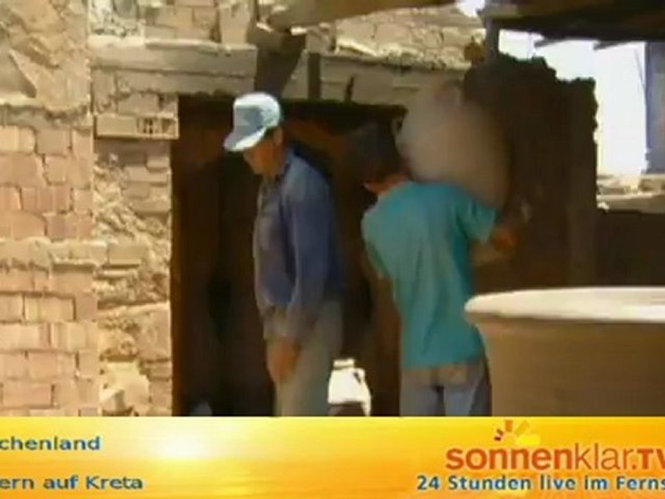 Destinationszuspieler Kreta töpfern