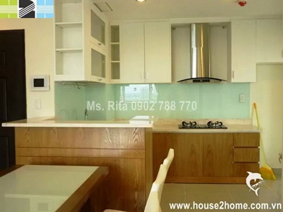 Riverside - Nice view apartment for rent in Phu My Hung, Dist 7, HCMC 1000$_month.