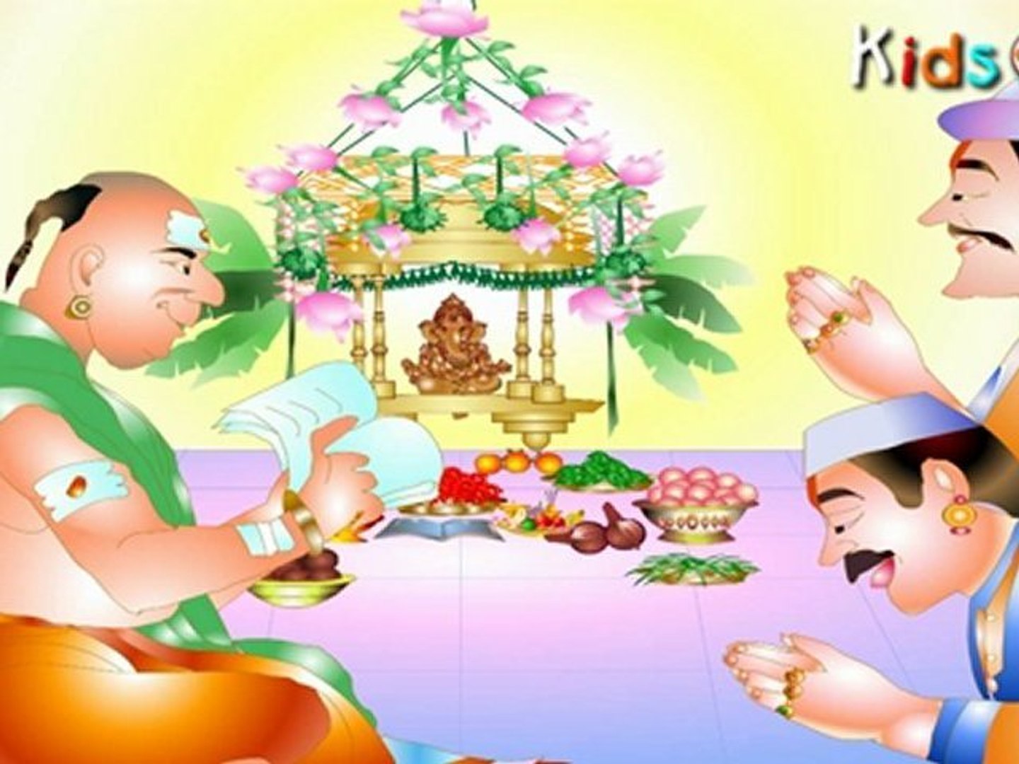 Hindu Festivals - History of Ganesh Chaturthi In Telugu - with Animation -  video Dailymotion