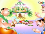 Hindu Festivals - History of Ganesh Chaturthi In Telugu - with Animation