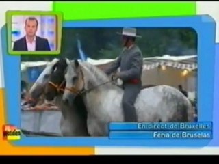 Passage sur la RTBF - Euroferia 2007