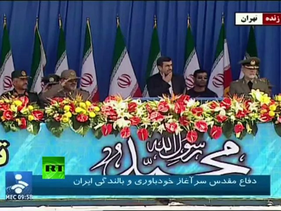 Iran military parade video: Tehran flexes muscle, warns enemies
