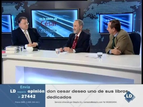 Es la noche César: Tertulia económica, con Carlos Cuesta y Francisco Cabrillo - 04/10/10
