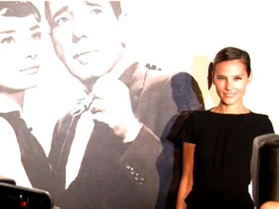 Virginie Ledoyen sous le charme d'Audrey Hepburn