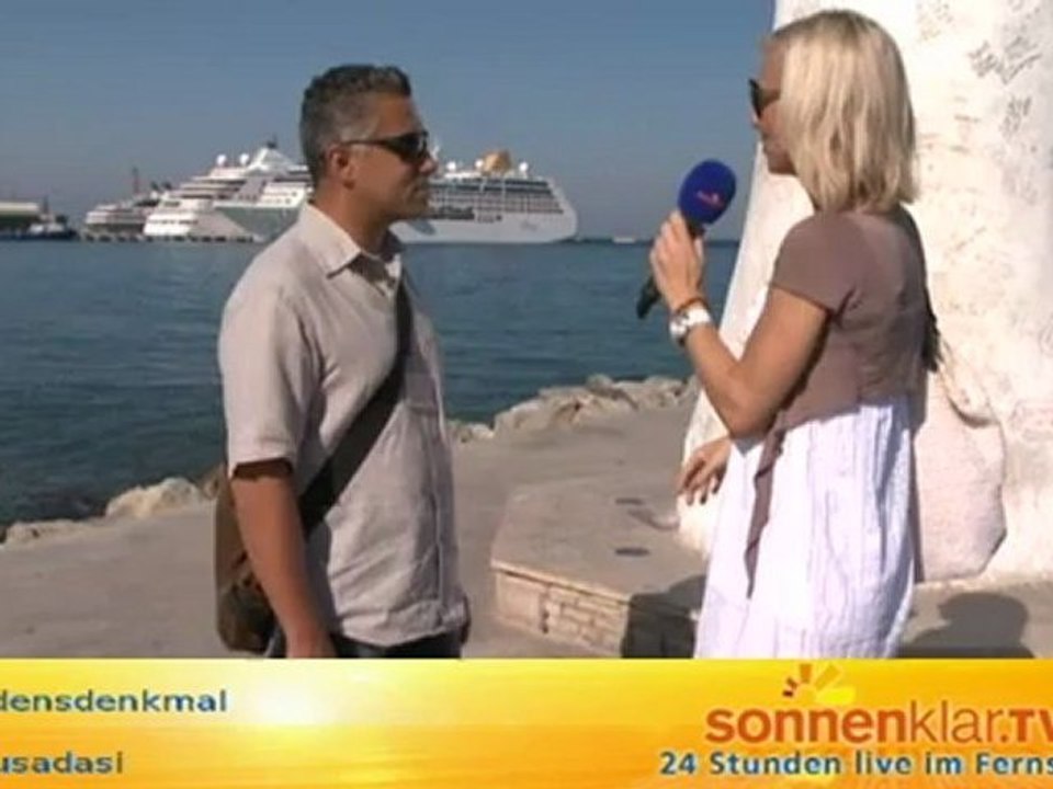 Friedensdenkmal in Kusadasi O-Ton