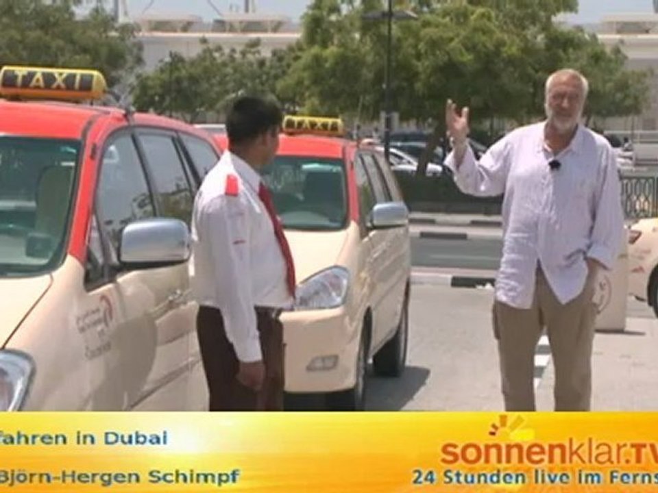 Tipp Taxifahren in Dubai O-Ton Björn