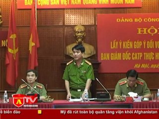 ANTÐ - Nhiều ý kiến đóng góp trong việc thực hiện nghị quyết Trung ương 4