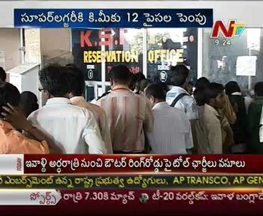 RTC hikes bus fares