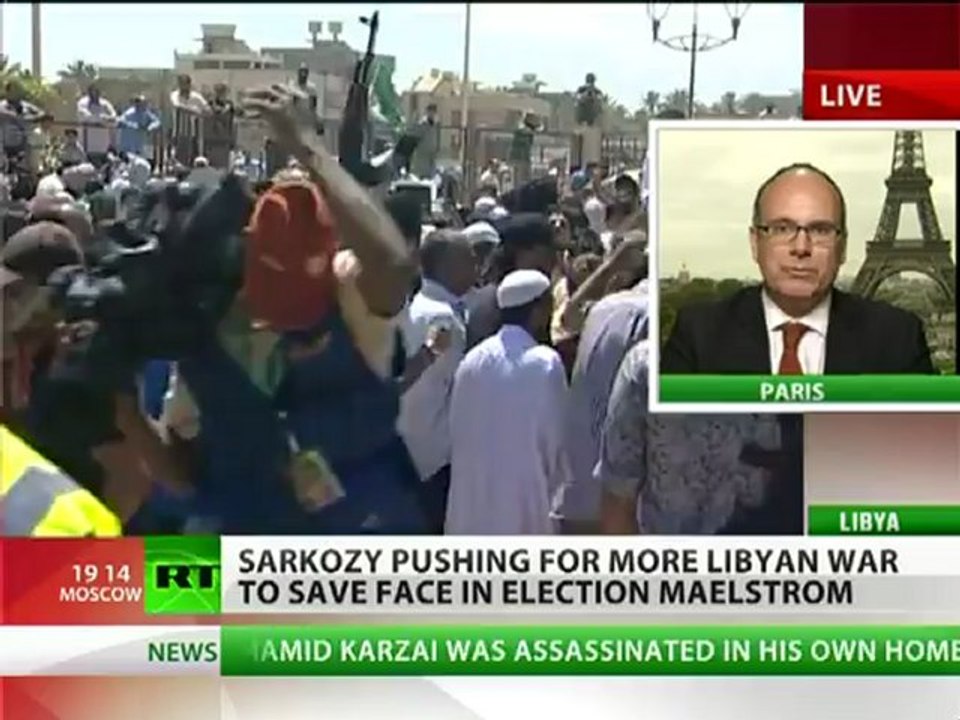 'Stupid Libya war doomed to fail as EU falling apart itself'