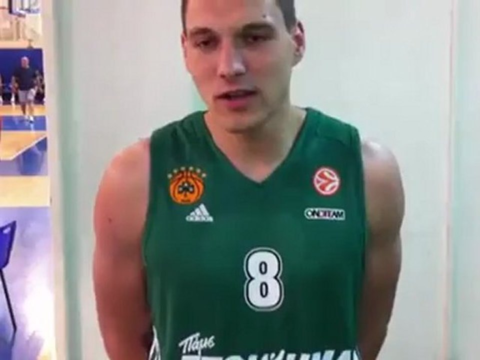 J.Maciulis Backstage video @ Euroleague's Media Day by paobcgr