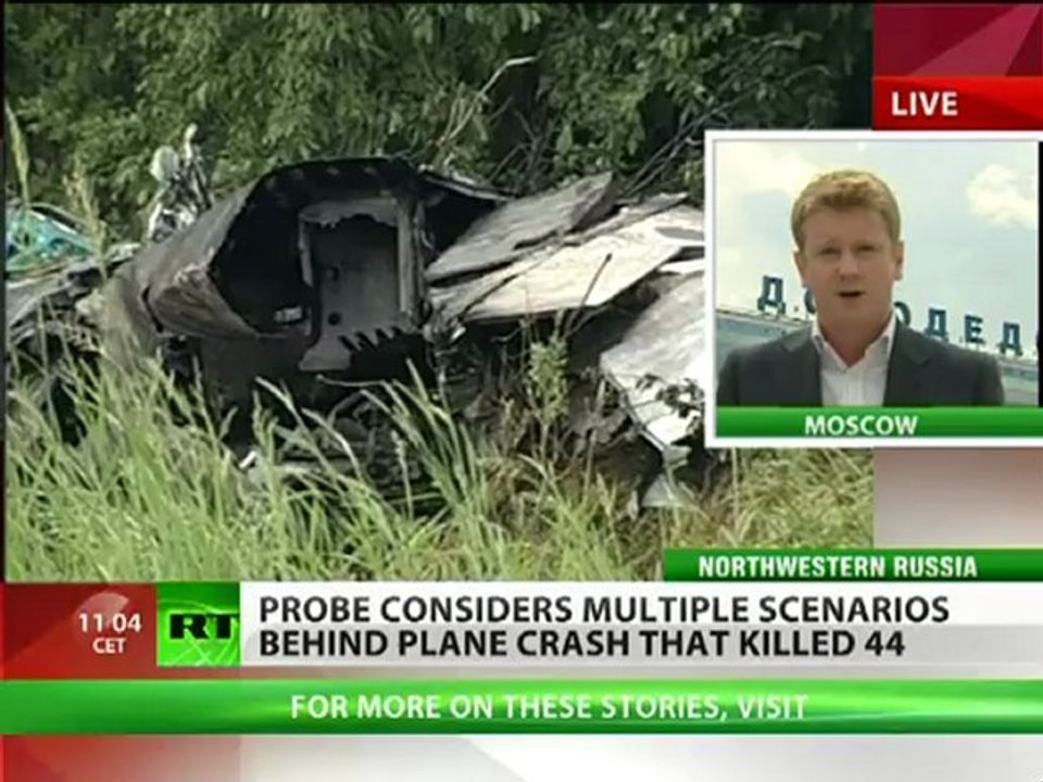 44 dead, 8 survive: Tu-134 plane crash lands on Karelia highway