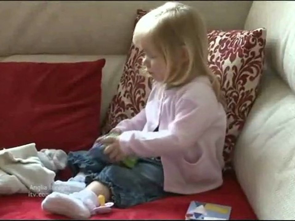 Anglia News Girl With Spinal Disease SMA & Suffolk Latitude Festival 2010