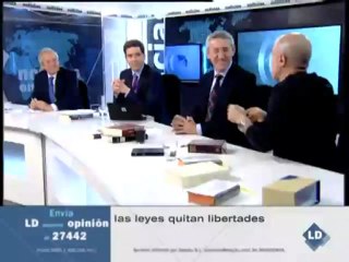 Los Catedráticos con Gómez de Liaño: Libertad vs Ley - 21/10/10