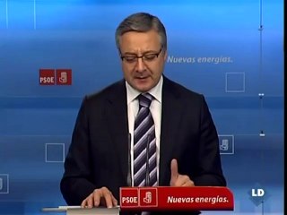 Blanco, en Ferraz: "Rajoy debe actuar de forma inmediata"