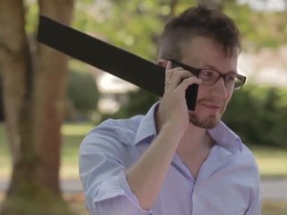 Une fausse publicité raille l'écran de l'iPhone 5