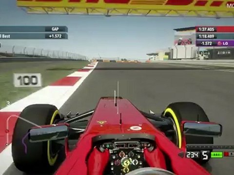 F1 2012 PC - New Delhi Onboard Lap