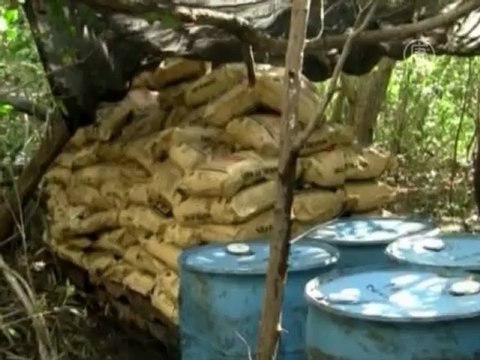 В Мексике изъяли 31 тонну наркосырья