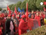 Belgio: camionisti protestano contro concorrenza dell'Est