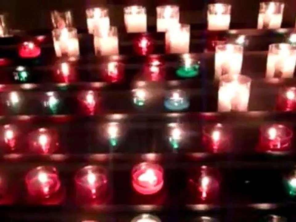 BOUGIES EGLISE CONQUES dans l'Aude