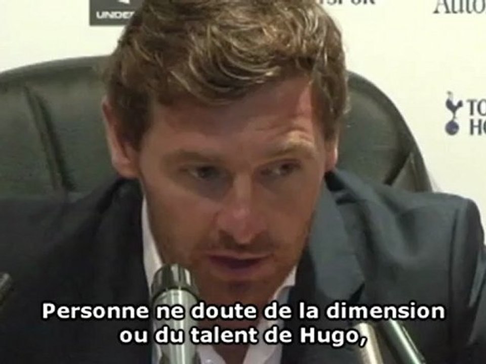 La nouvelle déclaration de Villas-Boas qui plombe Hugo Lloris !