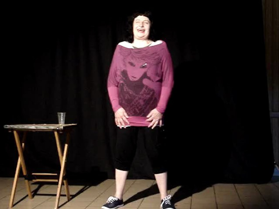 REPETE DU SPECTACLE LA CASTAFIORE COMIQUE CLOWN FRANCOISE DEMARELATROUS