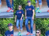 Celebrity Bytes: Ashton Kutcher and Mila Kunis Wear Matching T-shirts on Romantic Outing