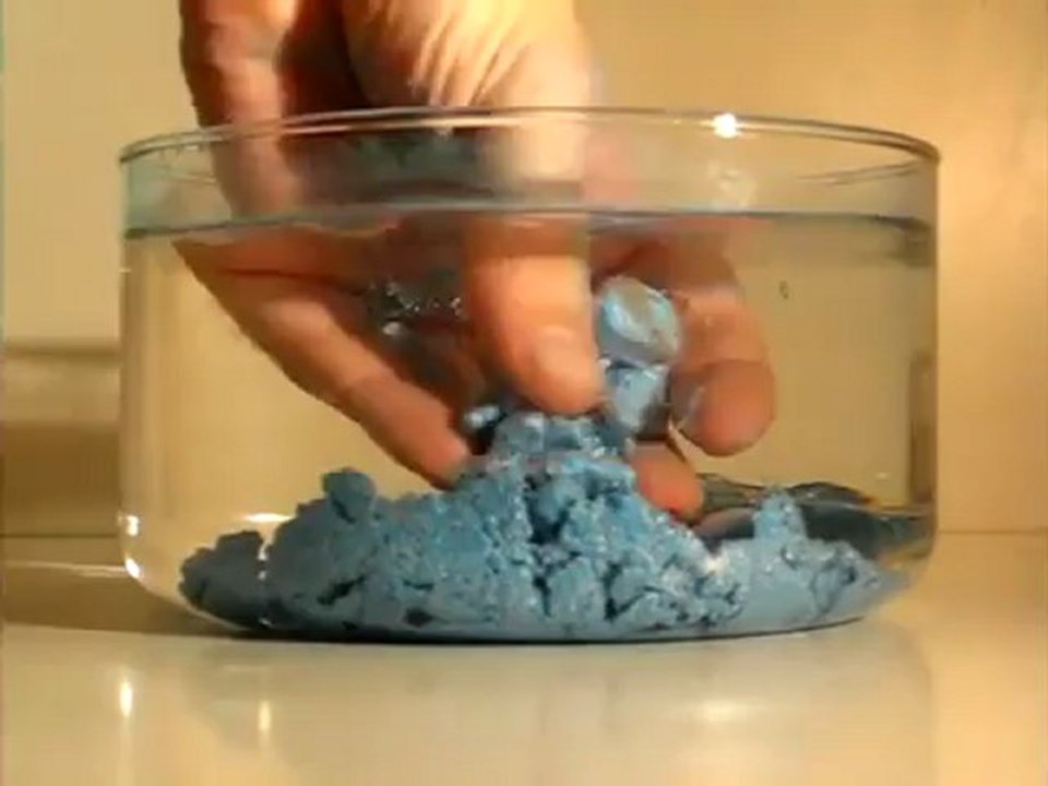 Du sable hydrophobique