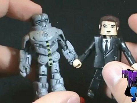 Toy Spot - Iron man 2 Minimates Hammer Drone and Happy Hogan 2 pack