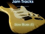 Slow Blues Backing Track (E)