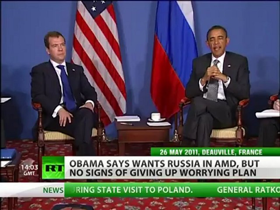 Obama wants Russia in missile shield, mulls rockets next door