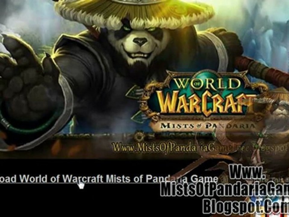 World of Warcraft Mists of Pandaria Game Free Giveaway