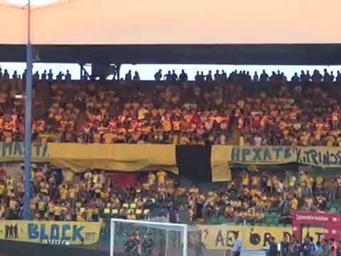 Απόλλων-ΑΕΛ-φίλαθλοι ΑΕΛ