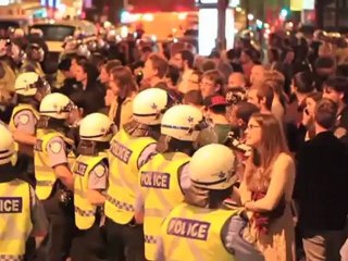 Mass arrests at tuition/Bill 78 protests in Montreal