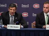 Habs new manager Marc Bergevin meets the media