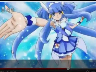 doppiaggio della trasformazione di cure beauty ^^