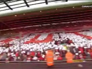 Liverpool - Manchester United, 23.09.2012 - Koreografi