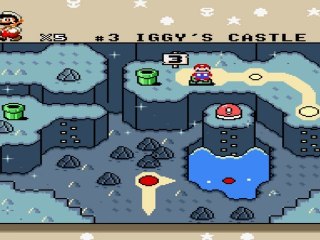 Super Mario World The Lost Levels - château n°3