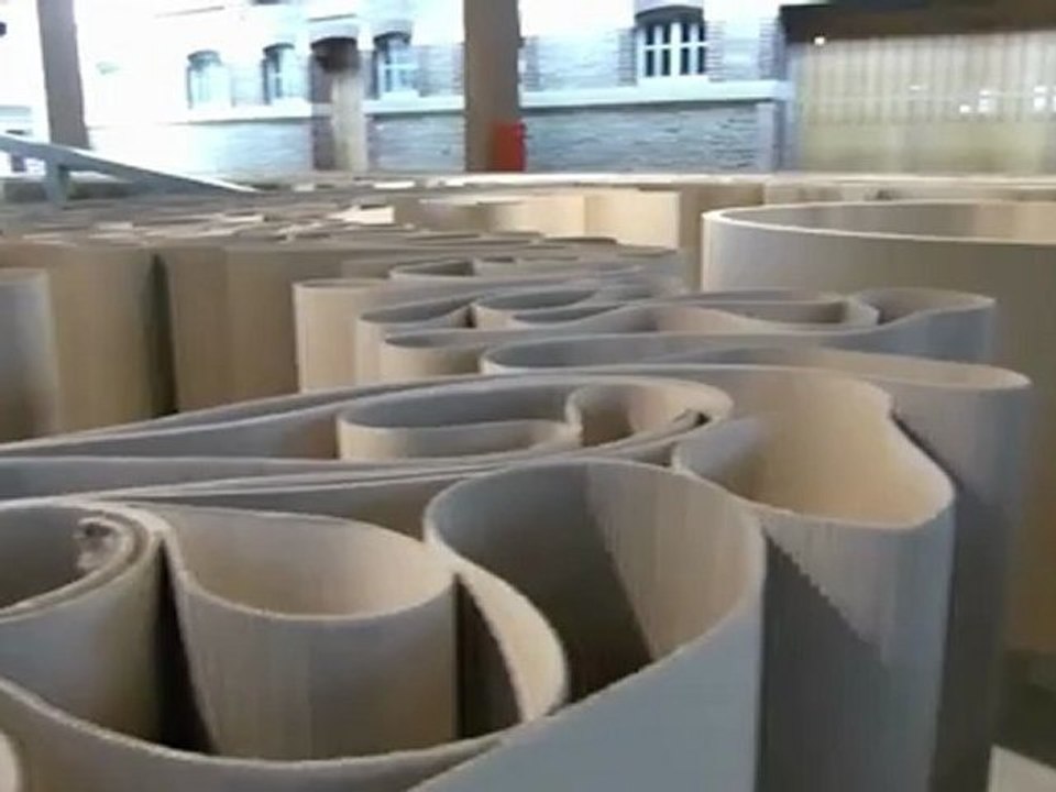 Le Labyrinthe de  Pistoletto au Cent-Quatre