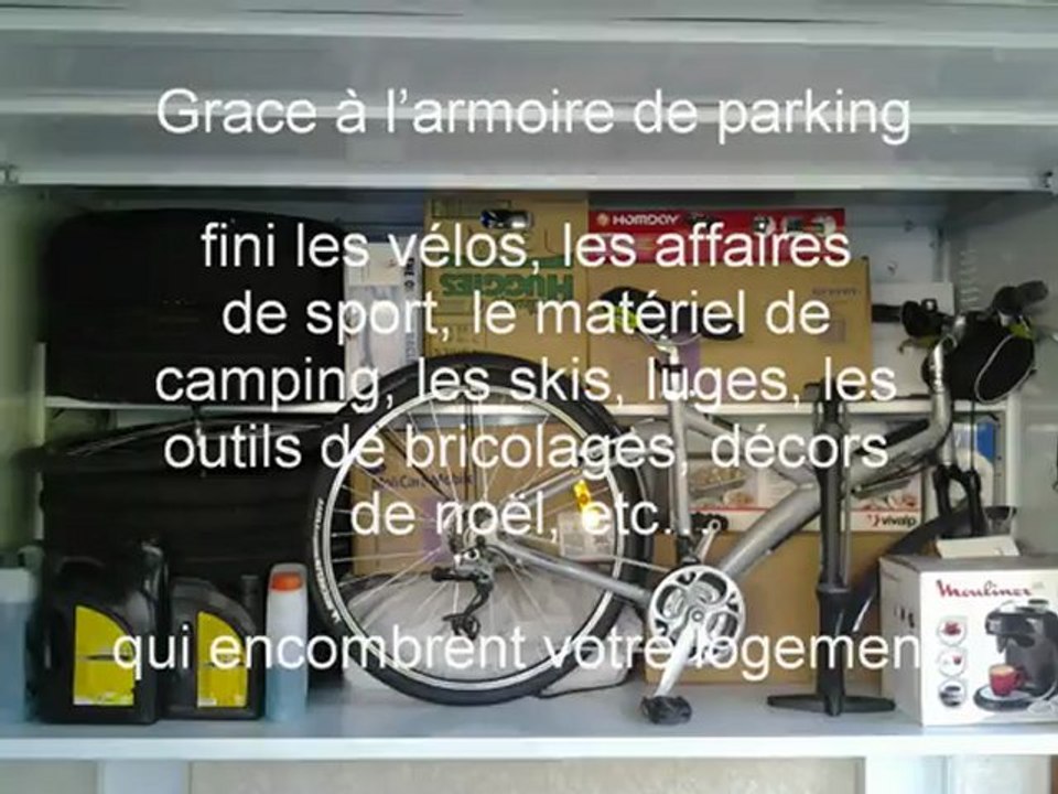 Rangement garage parking box