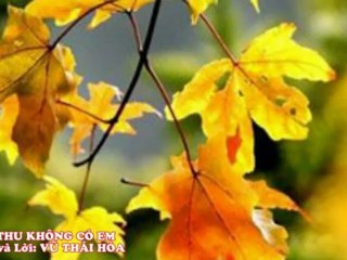 MÙA THU KHÔNG CÓ EM - nhạc và lời: Vũ Thái Hòa