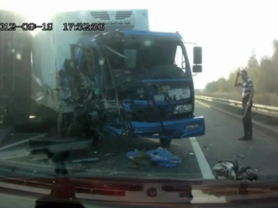 WTF Truck driving in russia