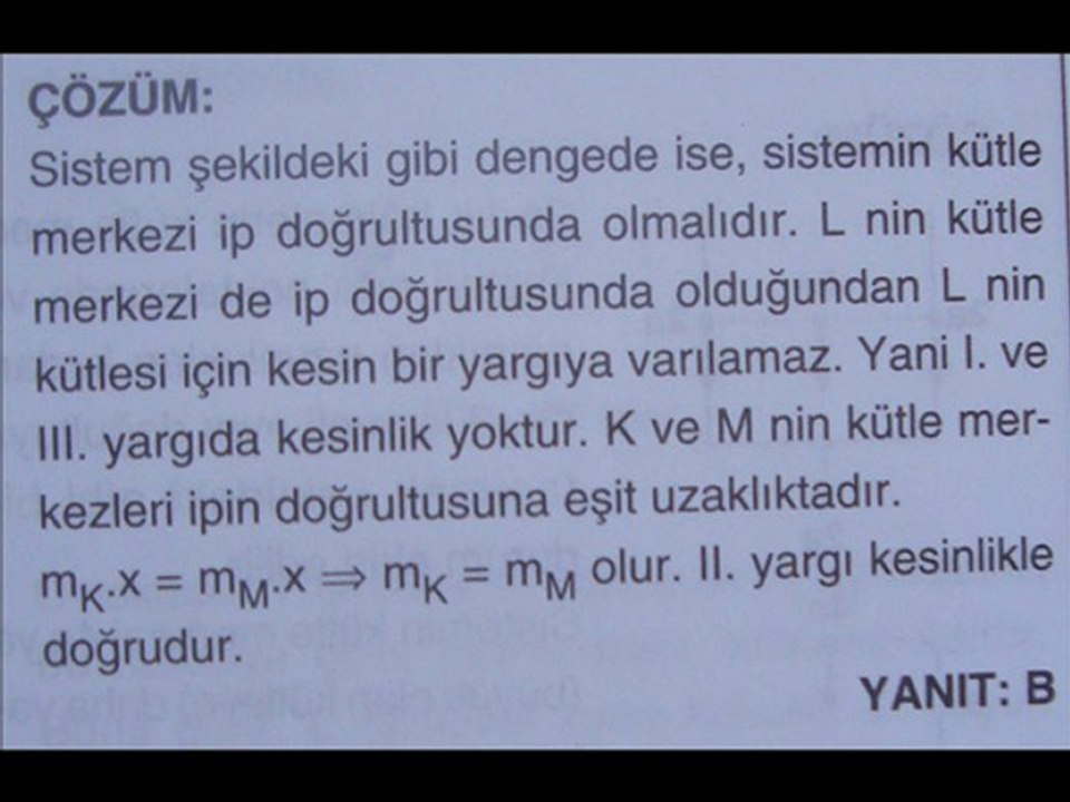 KÜTLE MERKEZİ KONU ANLATIM SLAYTI ( UĞUR DER.)