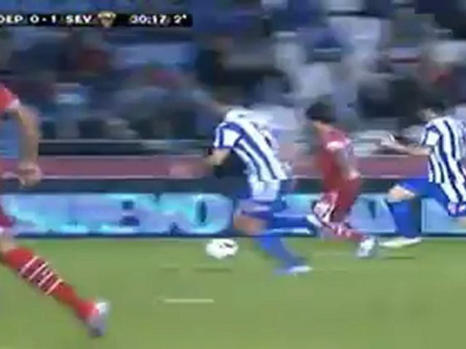 Gol de Negredo vs Depor (0-1)