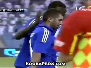 هدف صاروخي رائع من عادل هرماش مع الهلال السعودي
