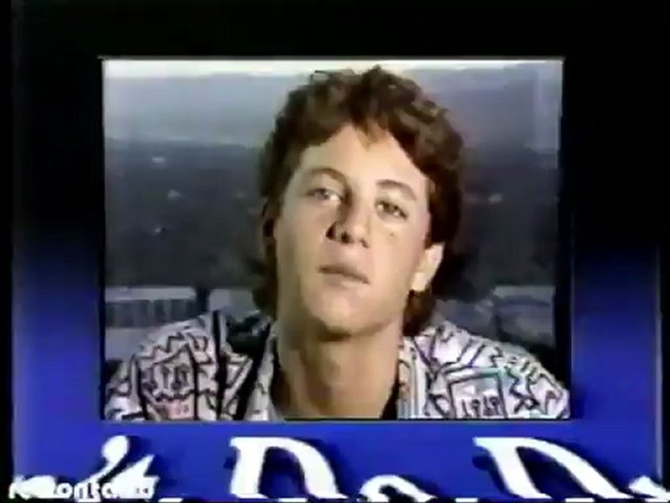 Kirk Cameron Crack PSA 1987