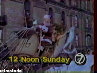 WKBW Buffalo 7 Miracle on 34th Street in Color 1986