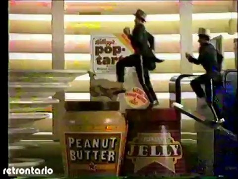 Peanut Butter and Jelly Pop Tarts 1986