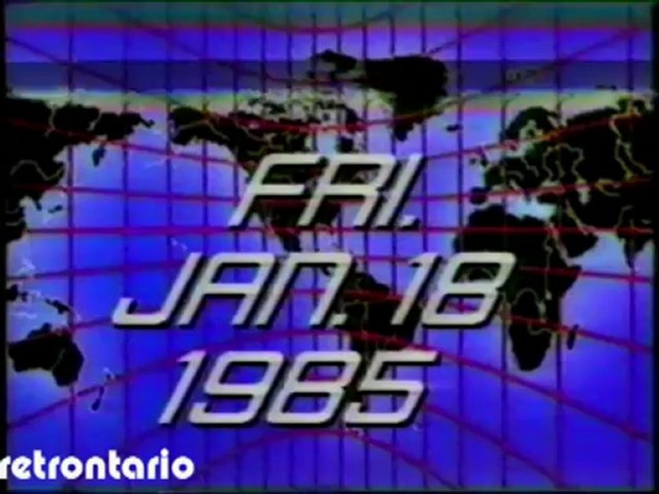 CBC The National intro 1985