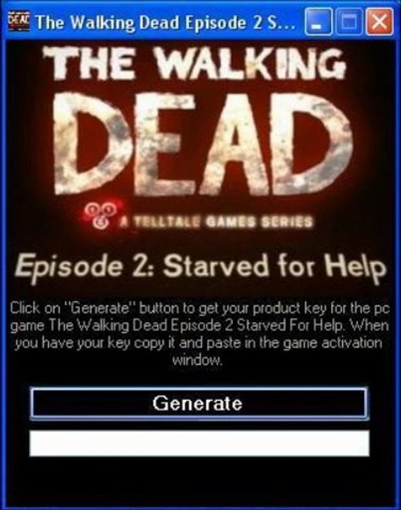 The walking Dead Episode 2 keygen