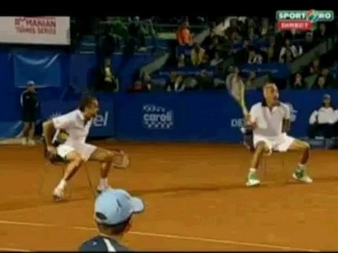 extrait double Bahrami-Leconte / Nastase-Wilander, Bucarest 2010